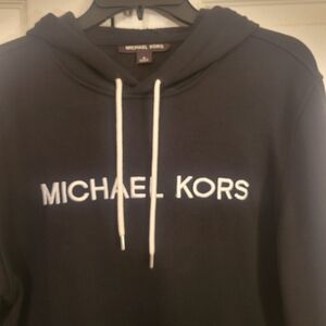 Michael Kors Black Sweatshirt with White Logo